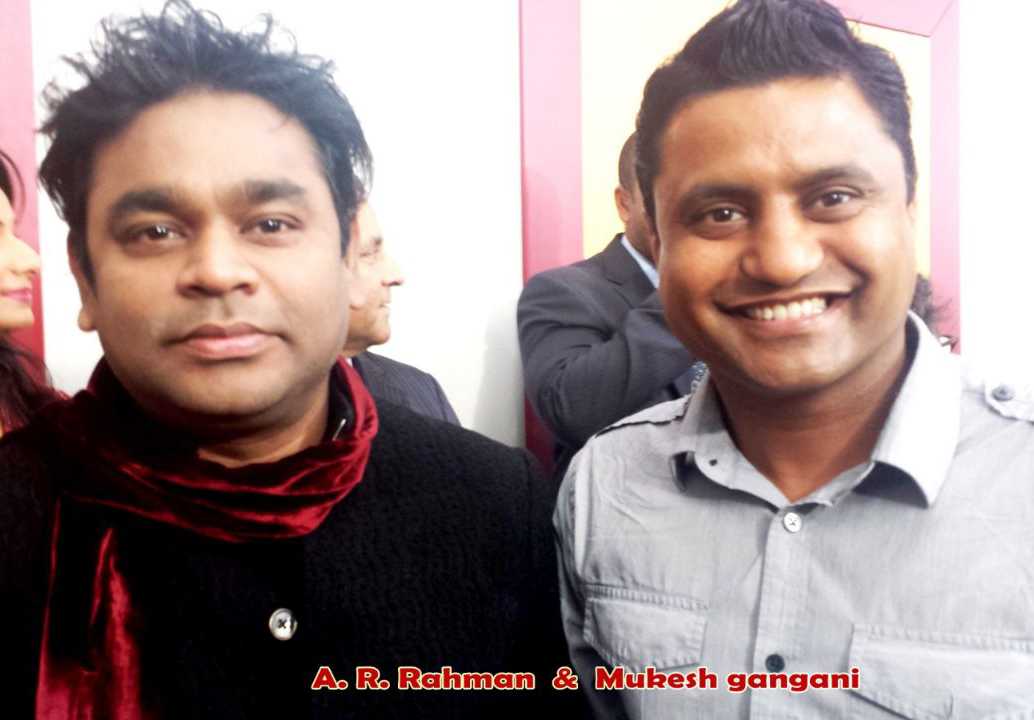 Mukesh Gangani With A R Rahman